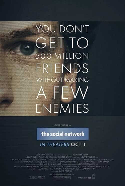 The Social Network film posteri