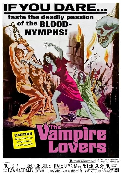 The Vampire Lovers film posteri